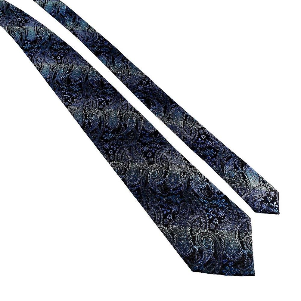 Axist Mens Necktie Tie Floral Paisley Designer Accessory Work Office Dad Gift